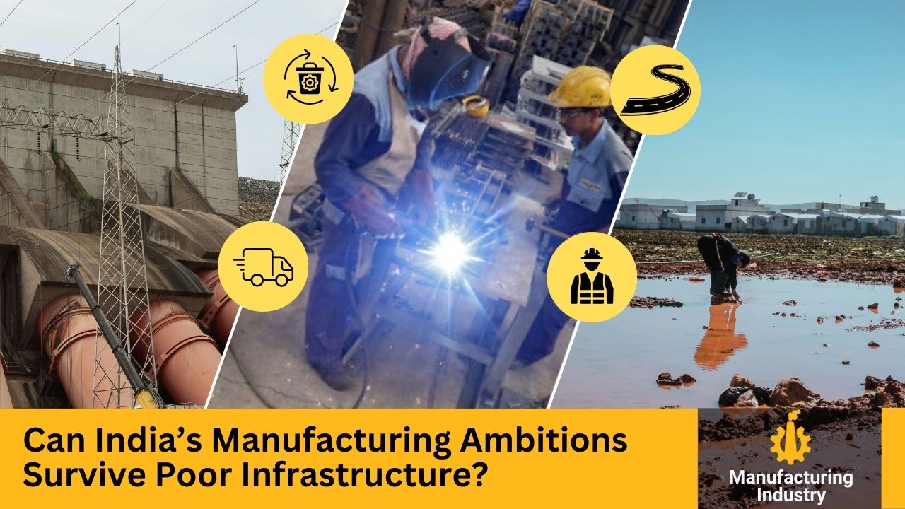 Can India’s Manufacturing Ambitions Survive Poor Infrastructure?